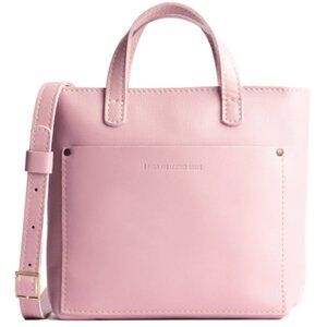 Portland Leather Mini Crossbody Tote